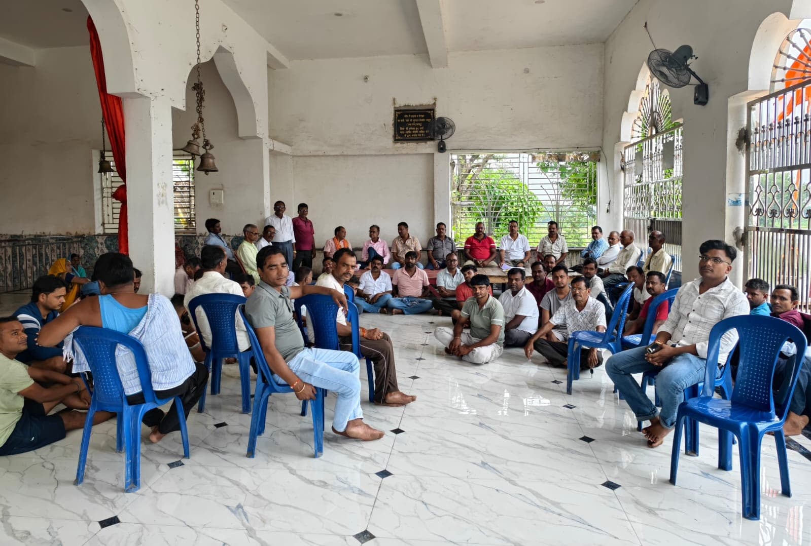 पड़ाव दुर्गा मंदिर में दुर्गोत्सव मनाने के लिए कमेटी गठित, धनेश्वर बने अध्यक्ष