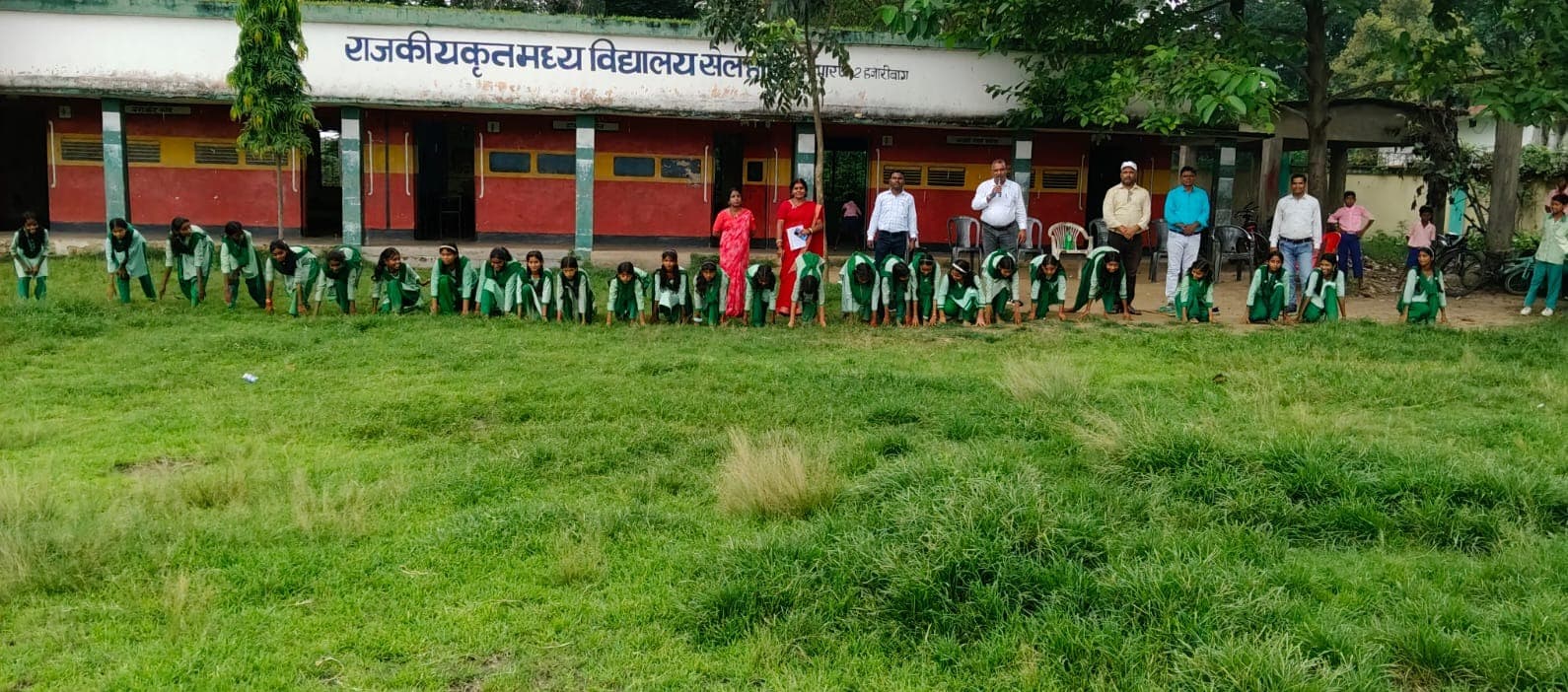 खेलेगा भारत, जीतेगा भारत’ अभियान के अंतिम दिन चौपारण के स्कूलों में दिखा खेल का जुनून