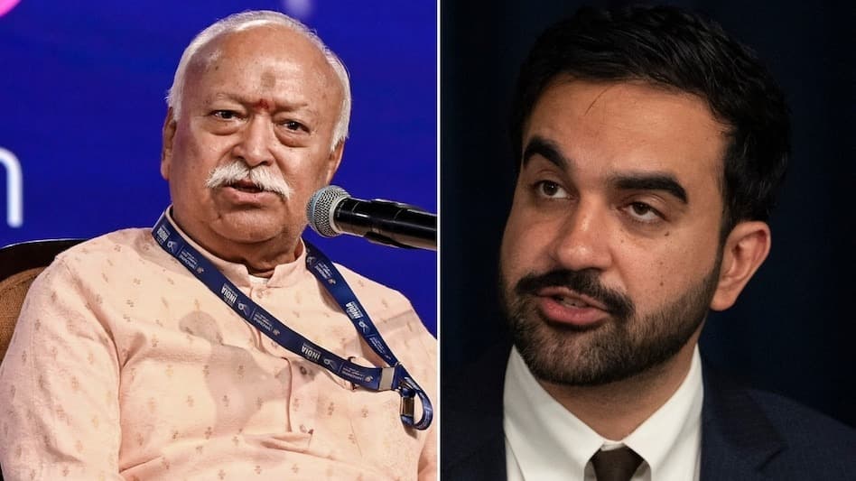 मोहन भागवत के न्यूयॉर्क कार्यक्रम पर विवाद, ममदानी के विरोध पर BJP का पलटवार