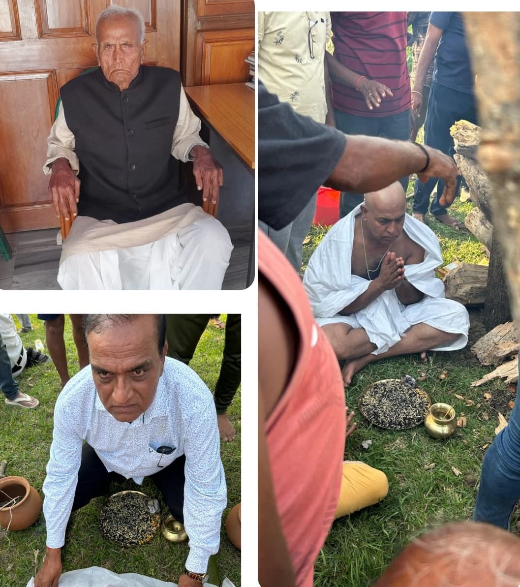प्रसिद्ध व्यवसाई शिवकुमार सिंह के पिता का निधन, नम आँखों से अंतिम संस्कार लोग हुए शामिल
