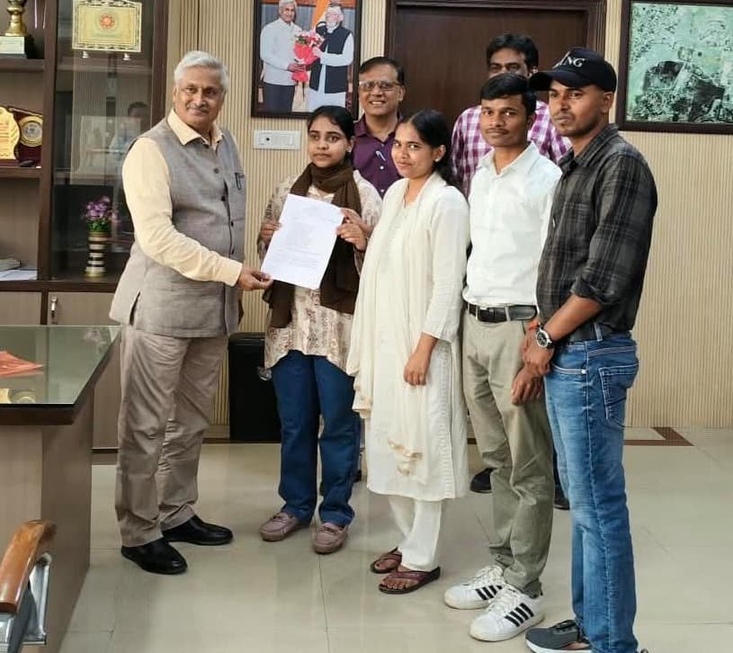 विनोबा भावे विश्वविद्यालय के पांच विद्यार्थियों का खनन एवं भूतत्व विभाग में चयन