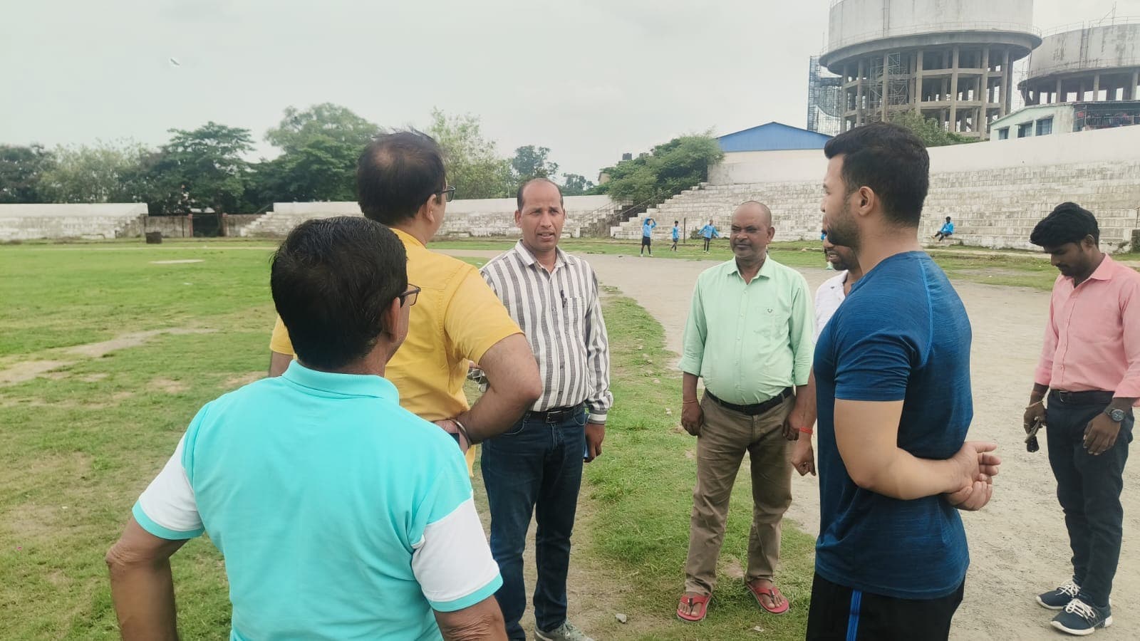 बाबू कुमार सिंह स्टेडियम में विशेष स्वच्छता अभियान, खिलाड़ियों को मिलेगा बेहतर अभ्यास का माहौल