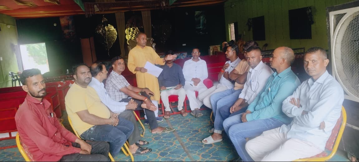 भाजपा विष्णुगढ़ पश्चिमी मंडल की पहली संगठनात्मक बैठक सम्पन्न, पंचायत प्रभारियों की हुई तैनाती