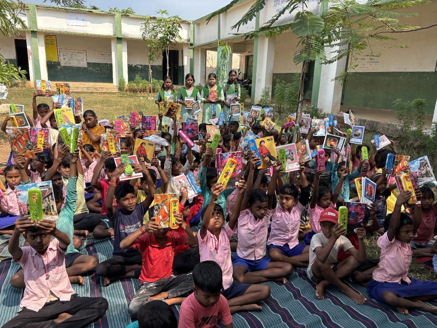 अभाविप ने पीरटांड़ में जगाया शिक्षा का अलख