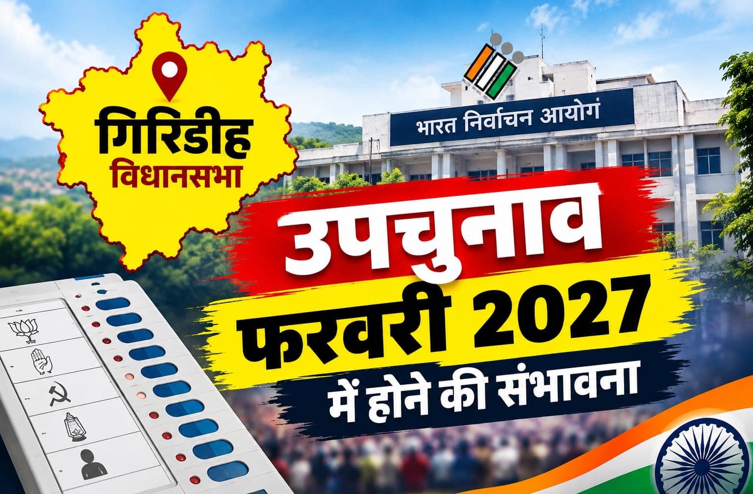 त्योहारों पर चढ़ा सियासी रंग! गिरिडीह उपचुनाव की आहट के बीच बढ़ी राजनीतिक हलचल
