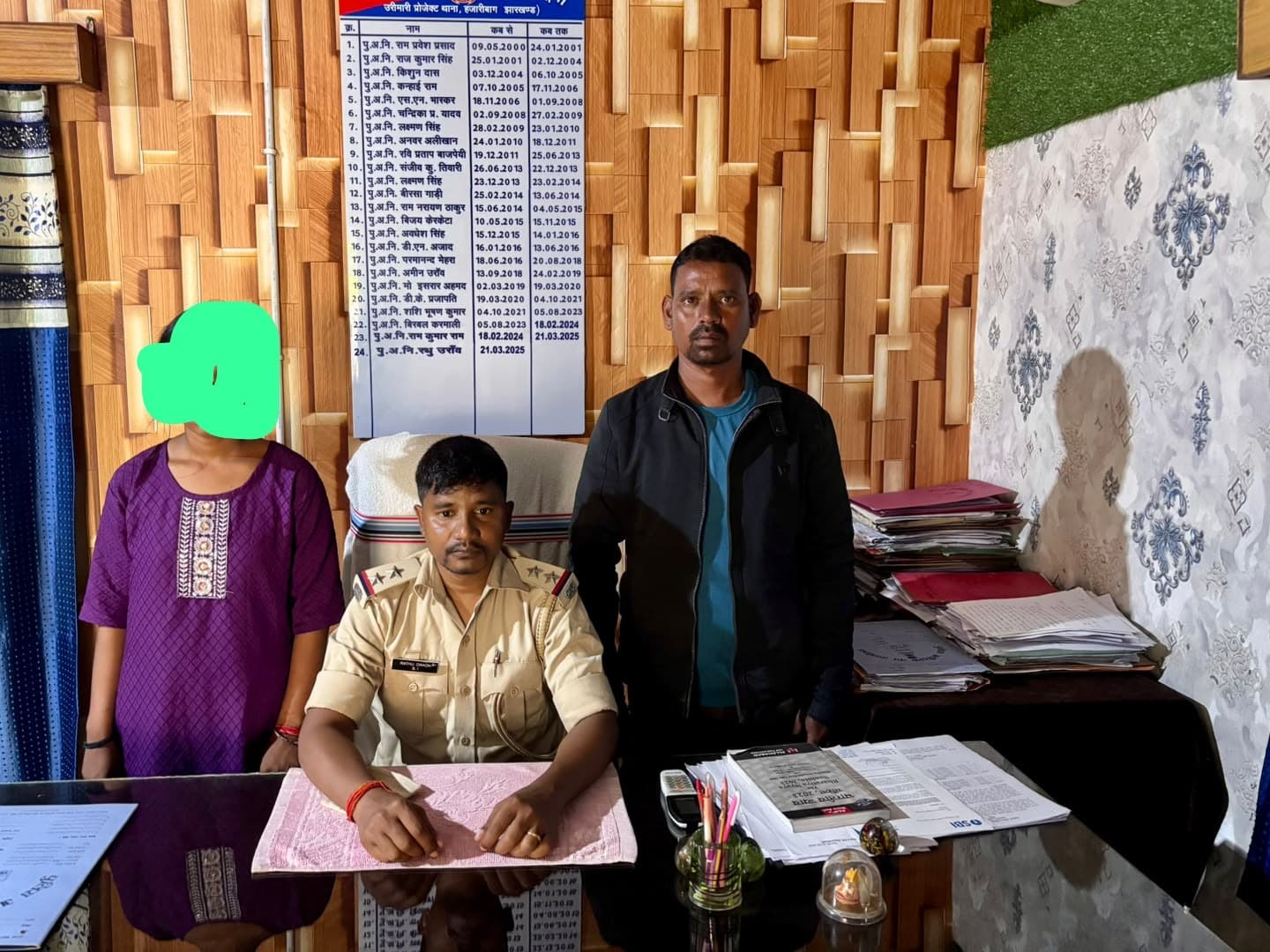 उरीमारी से लापता किशोरी सिसई से सकुशल बरामद