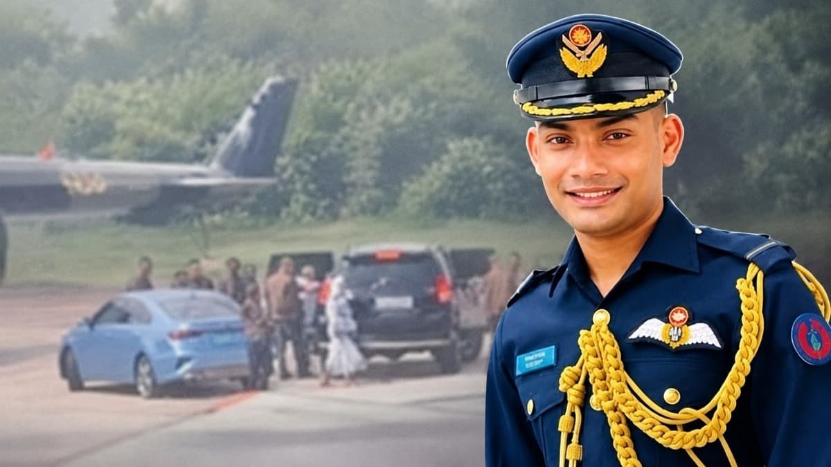 हसीना का भागने वाला वीडियो शेयर करने वाले अधिकारी की नदी में मौत