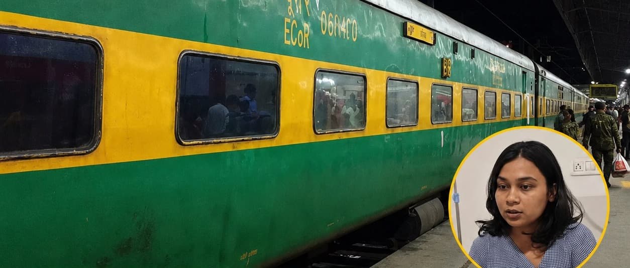 गरीब रथ एक्सप्रेस के एसी कोच में महिला को कथित सांप के काटने की आशंका, रेलवे सुरक्षा पर उठे सवाल
