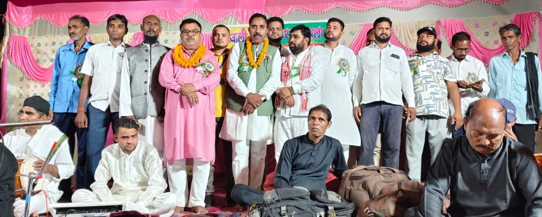 हथगढ़ा भंडारो में रातभर गूंजी सूफियाना कव्वाली, श्रोता मंत्रमुग्ध
