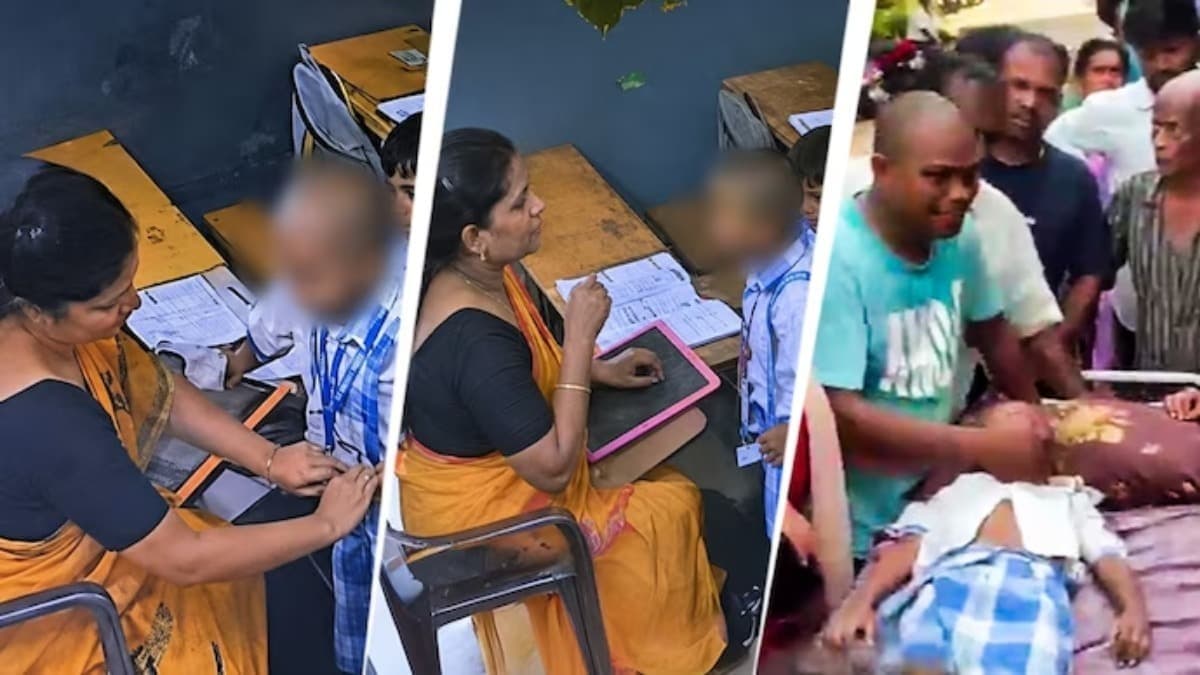 होमवर्क नहीं करने पर LKG छात्र को शिक्षक ने पीटा, कुछ देर बाद मौत