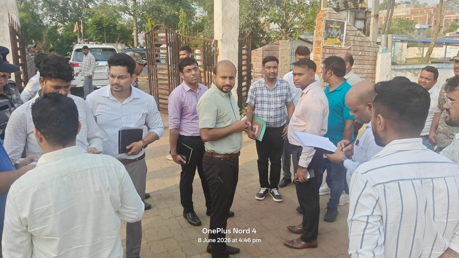 रामगढ़ उपायुक्त ऋतुराज ने बिजुलिया तालाब के सौंदर्यीकरण कार्य का निरीक्षण किया