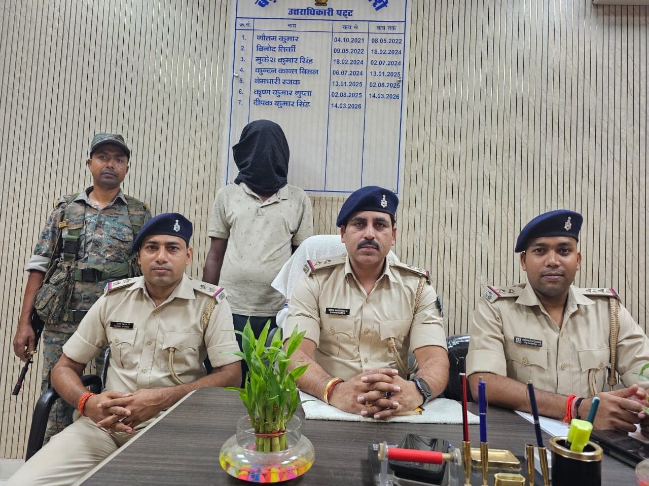 जंगल में छिपा मिला चोरी का ट्रैक्टर, बड़कागांव पुलिस ने आरोपी को दबोचा