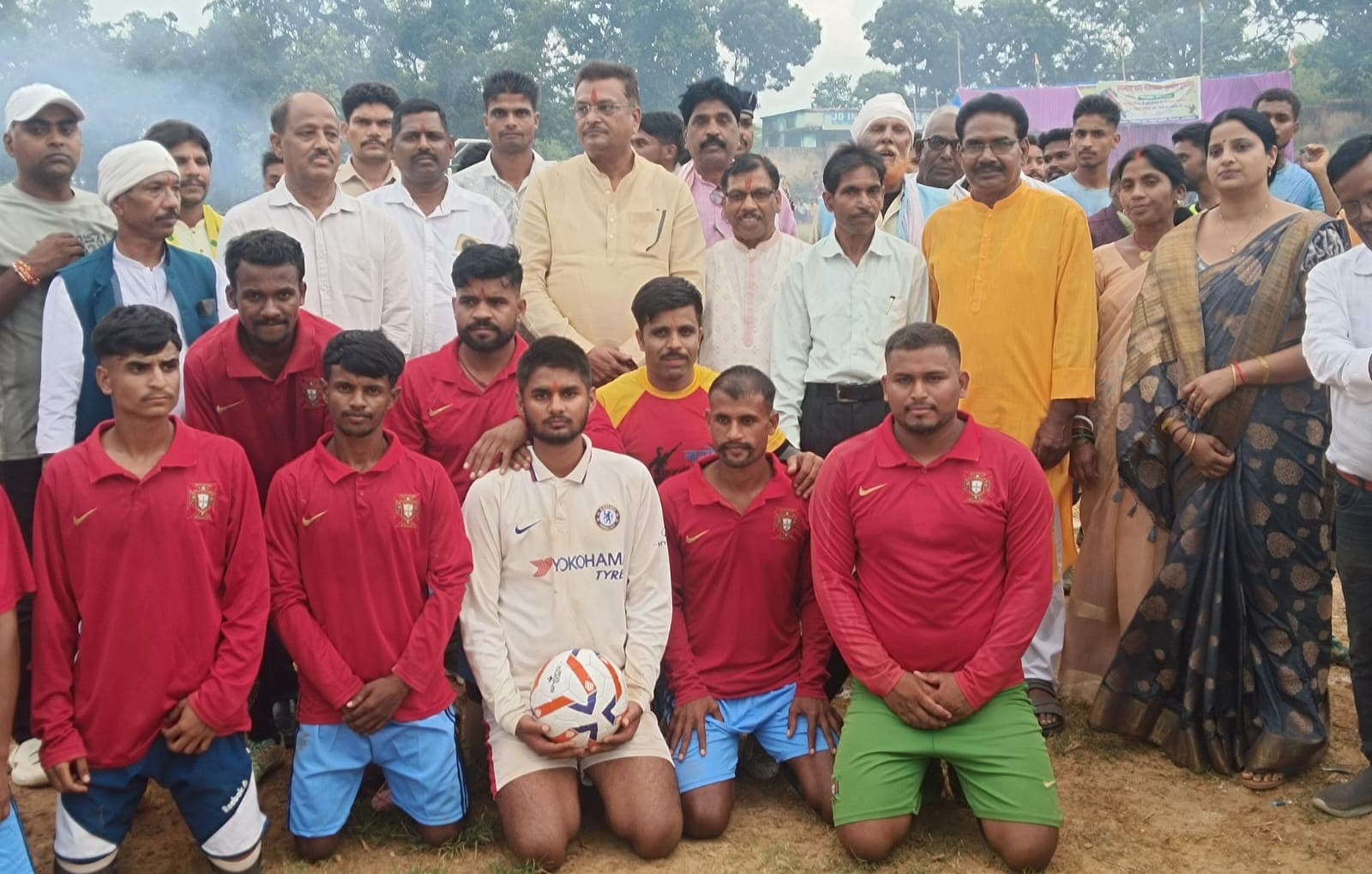 जगन्नाथ धाम नॉकआउट फुटबॉल टूर्नामेंट के फाइनल में बीरबीर की शानदार जीत, कानी मुड़वार को पेनल्टी शूटआउट में हराया