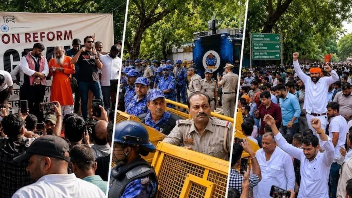 जातिगत आरक्षण के खिलाफ जंतर-मंतर पर प्रदर्शन, आर्थिक आधार पर आरक्षण की उठी मांग