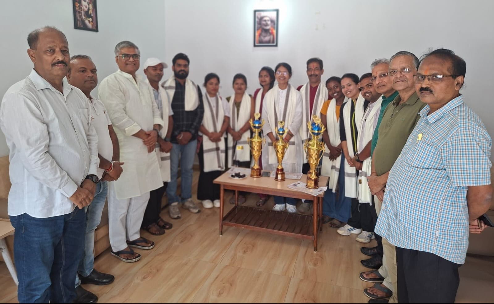 हजारीबाग के योग खिलाड़ियों ने राज्य स्तरीय चैंपियनशिप में लहराया परचम
