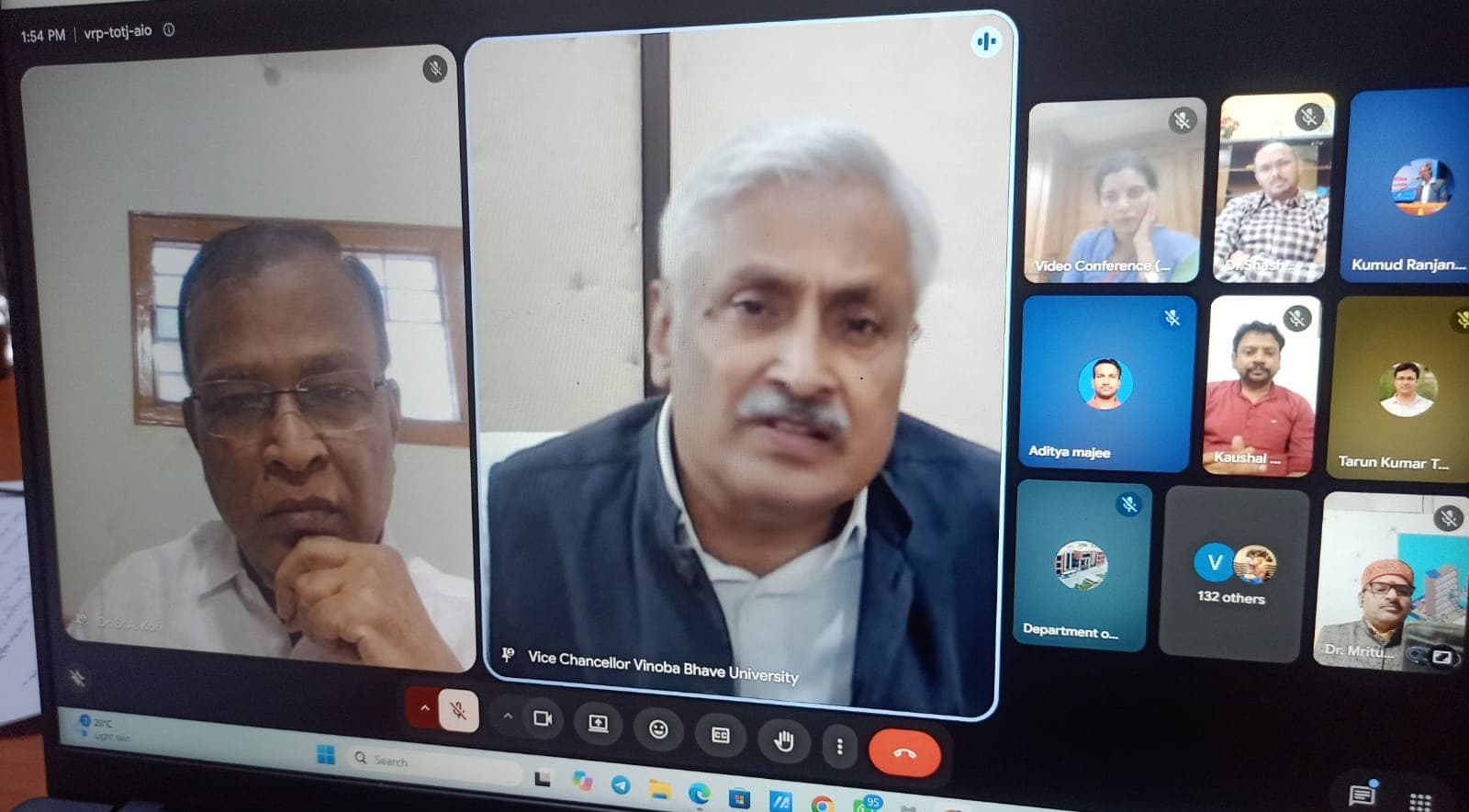 विभावि में राष्ट्रीय शिक्षा नीति 2020 पर आठ दिवसीय प्रशिक्षण कार्यक्रम शुरू