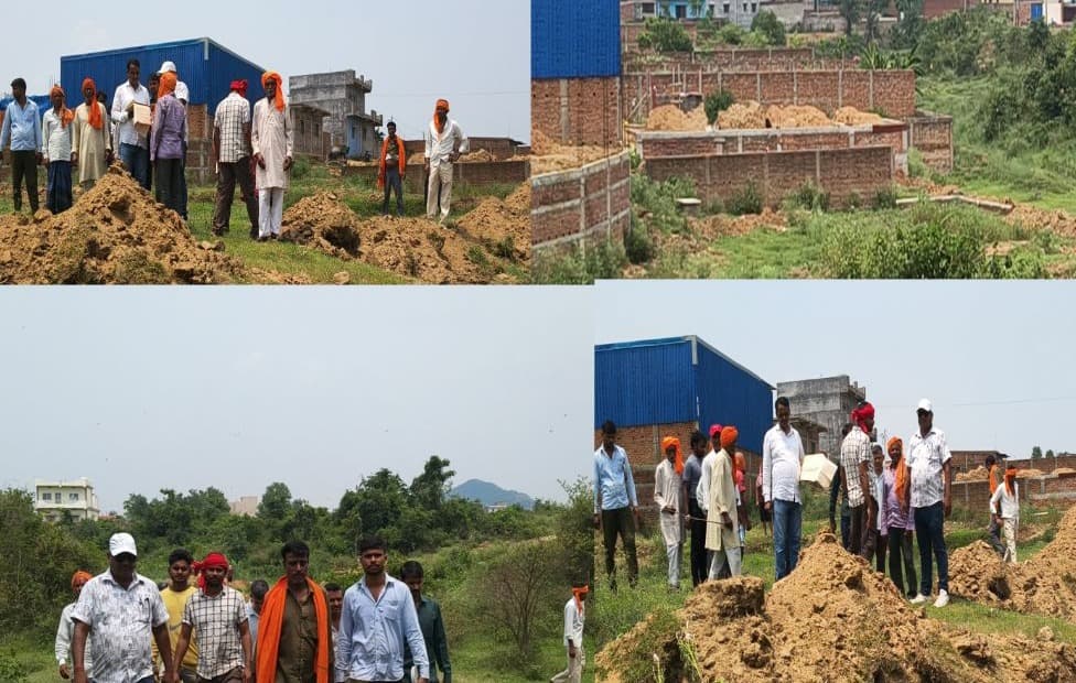 हजारीबाग में भू-माफियाओं का आतंक बरकरार, कोनार नदी तट व श्मशान भूमि पर कब्जे की साजिश 