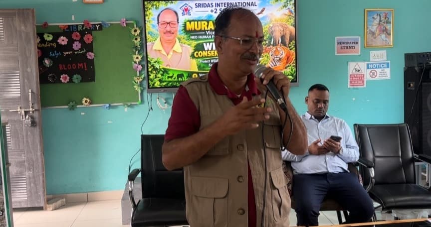 श्रीदस इंटरनेशनल स्कूल में वन्यजीव संरक्षण पर जागरूकता सत्र आयोजित