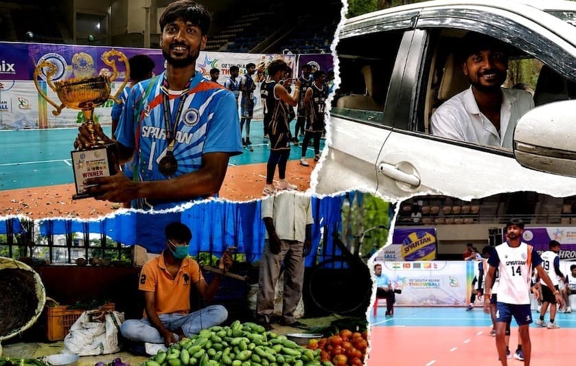 चार इंटरनेशनल गोल्ड जीतने वाला खिलाड़ी सब्जी बेचने और कैब चलाने को मजबूर
