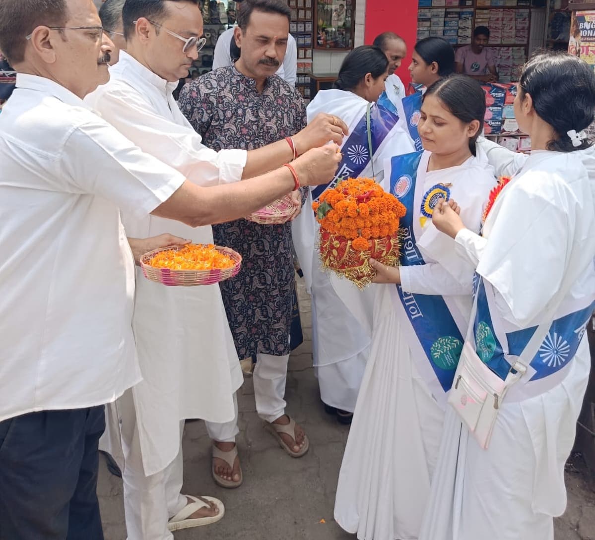नशामुक्त भारत अभियान का रथ हजारीबाग पहुंचा