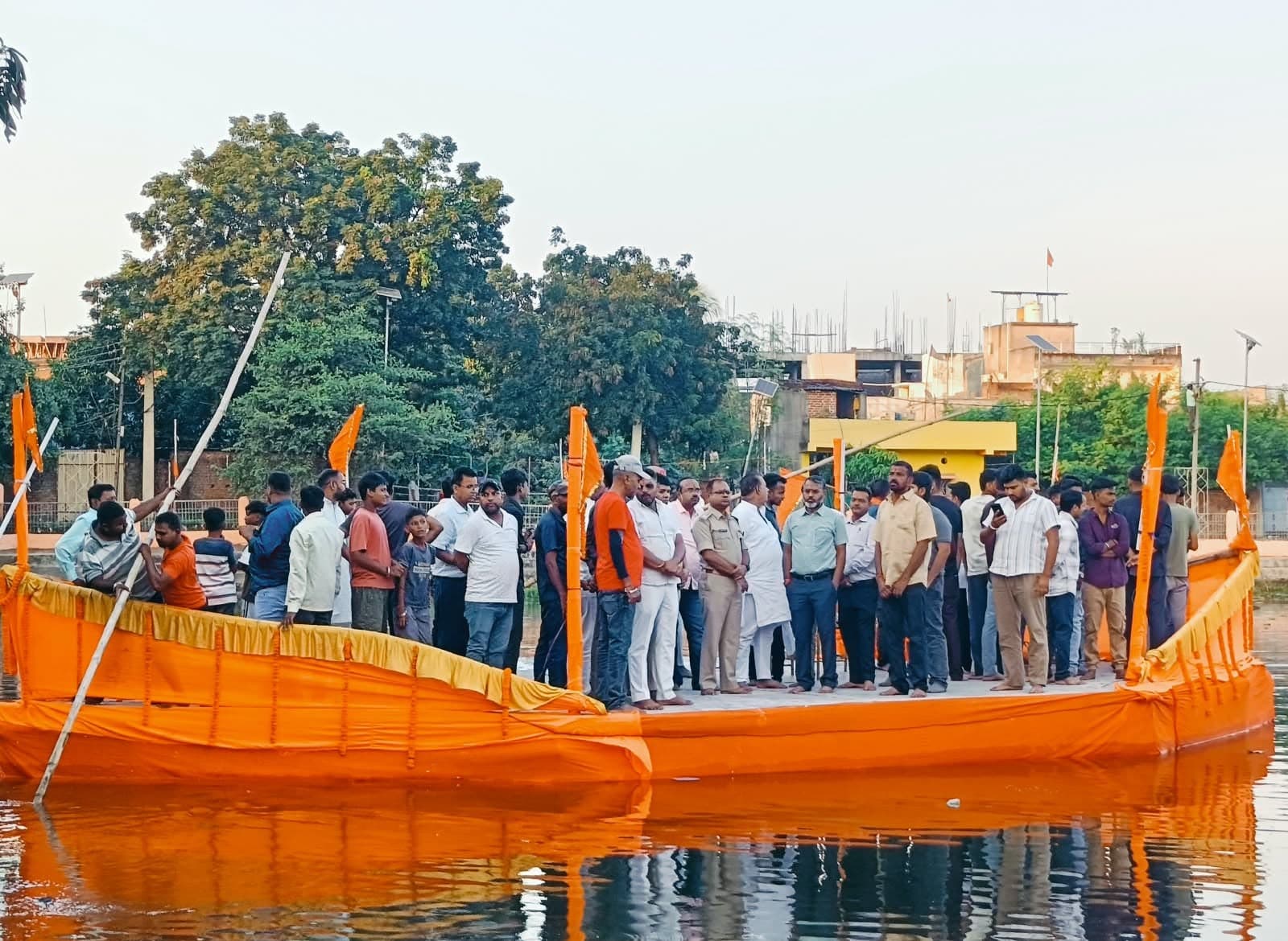 पुलिस संस्मरण दिवस पर पुलिस केंद्र में शहीदों को दी गई श्रद्धांजलि