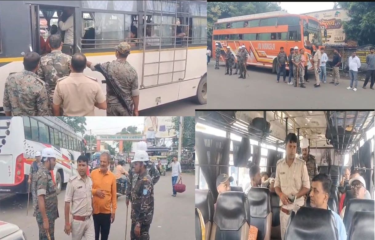 विधानसभा घेराव की आहट से हजारीबाग में हाई अलर्ट, रांची जाने वाले रास्तों पर पुलिस की चौकसी बढ़ी 