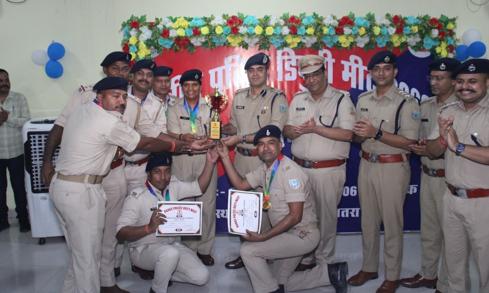 पुलिस ड्यूटी मीट-2026 में हजारीबाग का दबदबा, पांच स्वर्ण पदकों के साथ बना ओवरऑल चैंपियन