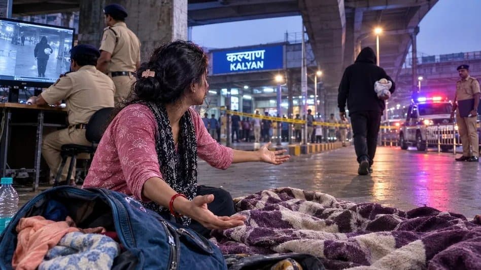 पति से विवाद के बाद फ्लाईओवर के नीचे सोई महिला, 6 माह के बेटे का अपहरण, मोबाइल भी चोरी
