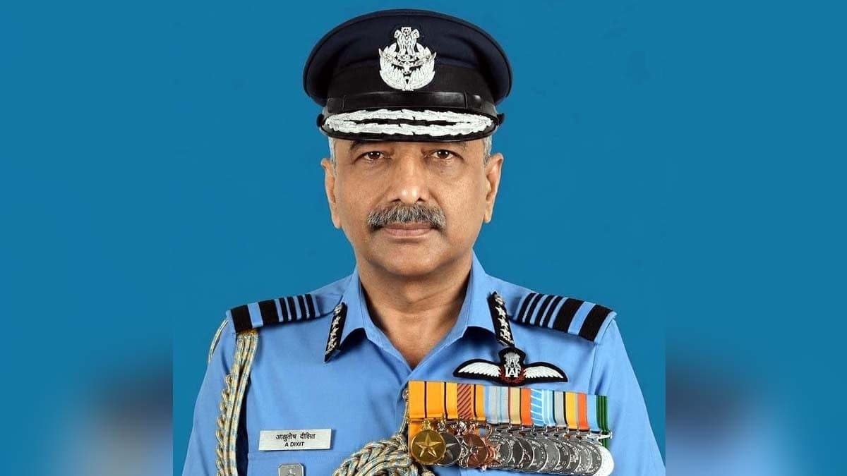 एयर मार्शल आशुतोष दीक्षित बनेंगे भारतीय वायुसेना के नए प्रमुख