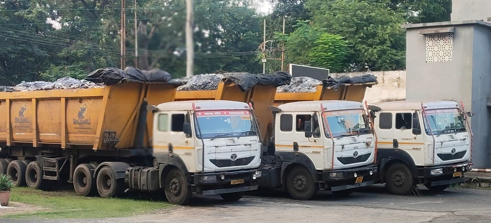 कोयला तस्करी पर सीआइएसएफ का शिकंजा, चार हाइवा पर केस दर्ज