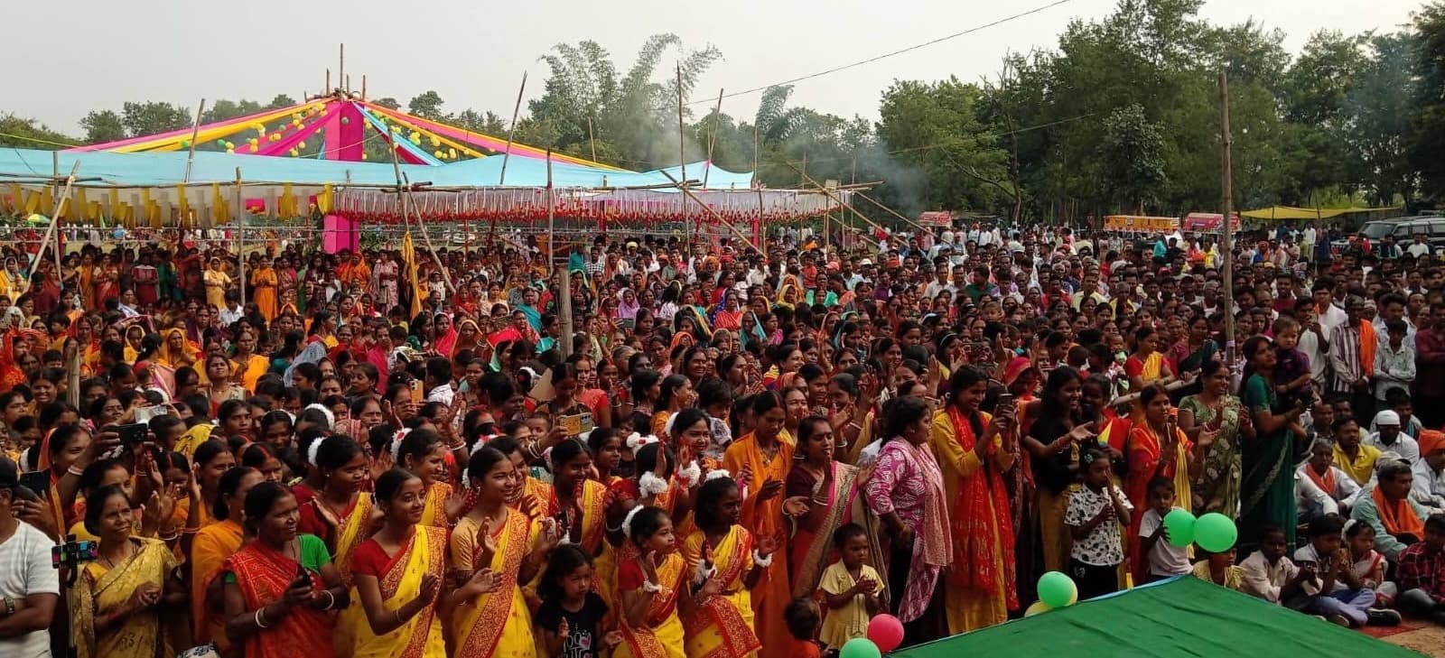 चानो की टीम ने जीता रिझ रंग झूमर प्रतियोगिता का खिताब