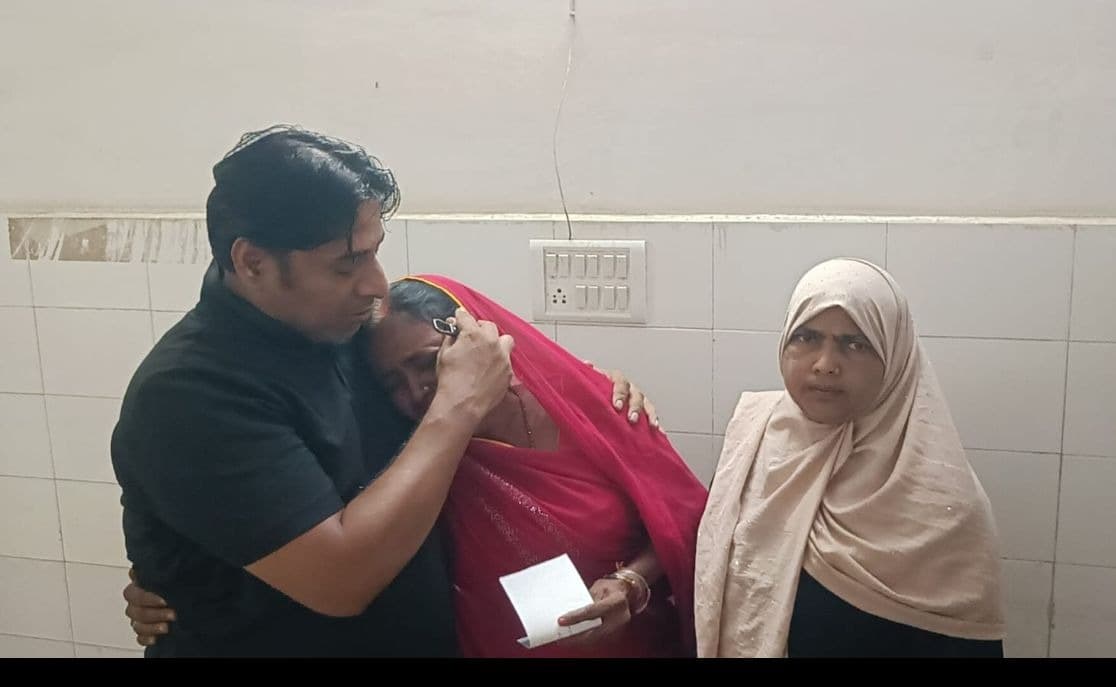 पेलावल में हाईटेंशन तार की चपेट में आने से मजदूर गंभीर रूप से झुलसा