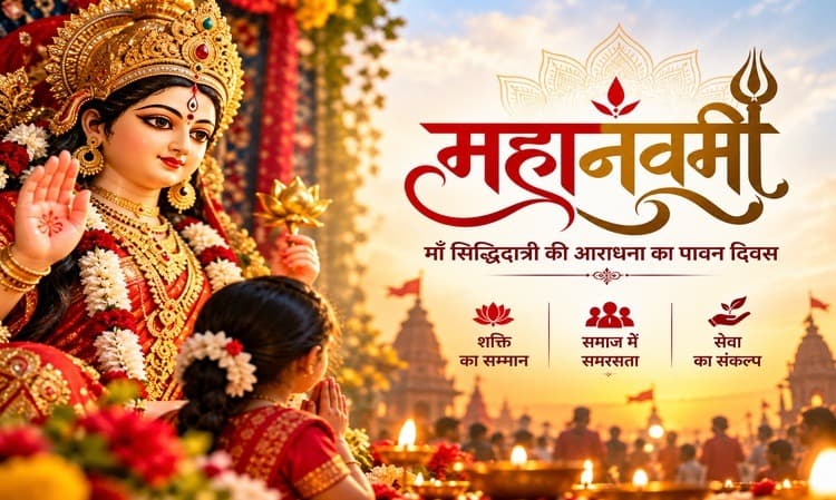 महानवमी: शक्ति, सिद्धि और सामाजिक समरसता का पर्व