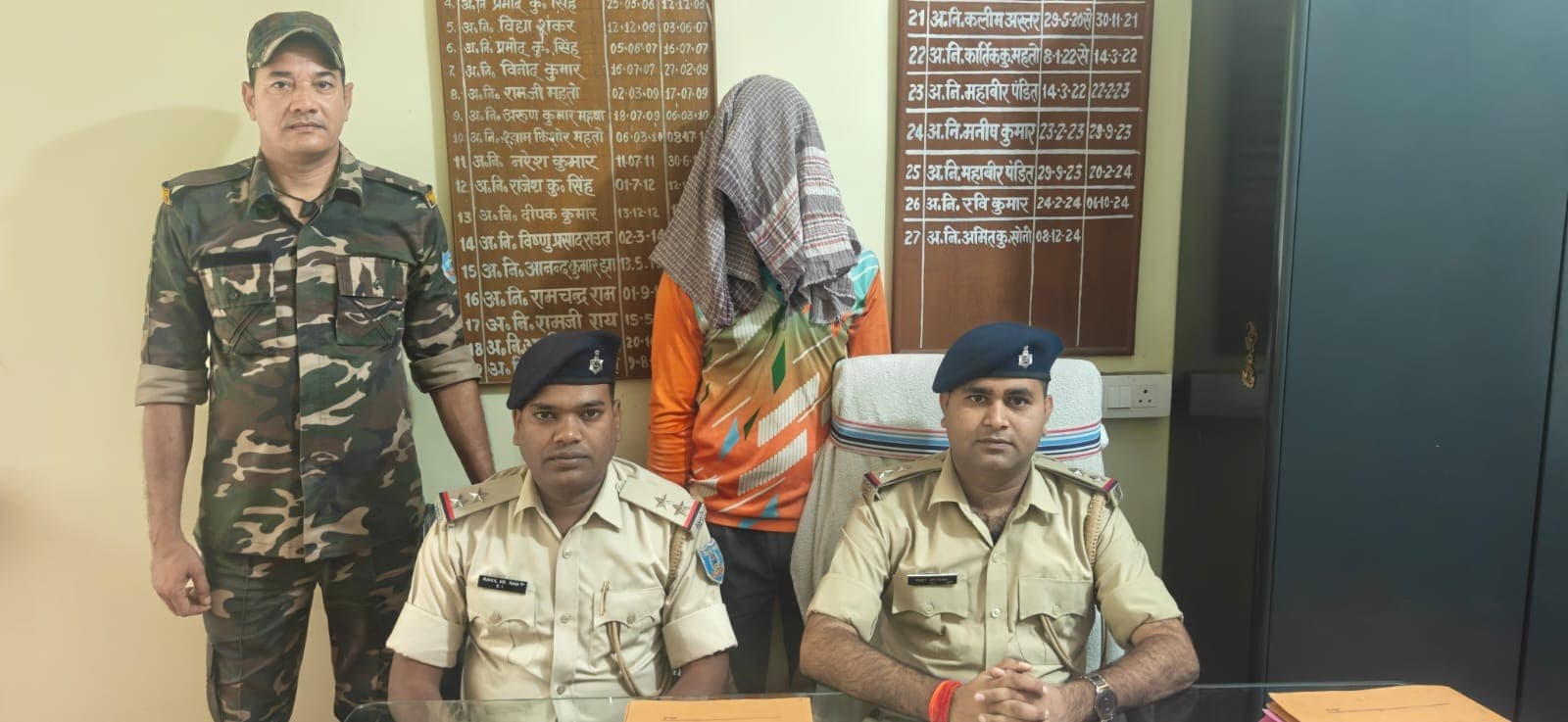 डकैती के एक साल बाद पकड़ा गया फरार आरोपी, नावाडीह पुलिस ने धनबाद से दबोचा