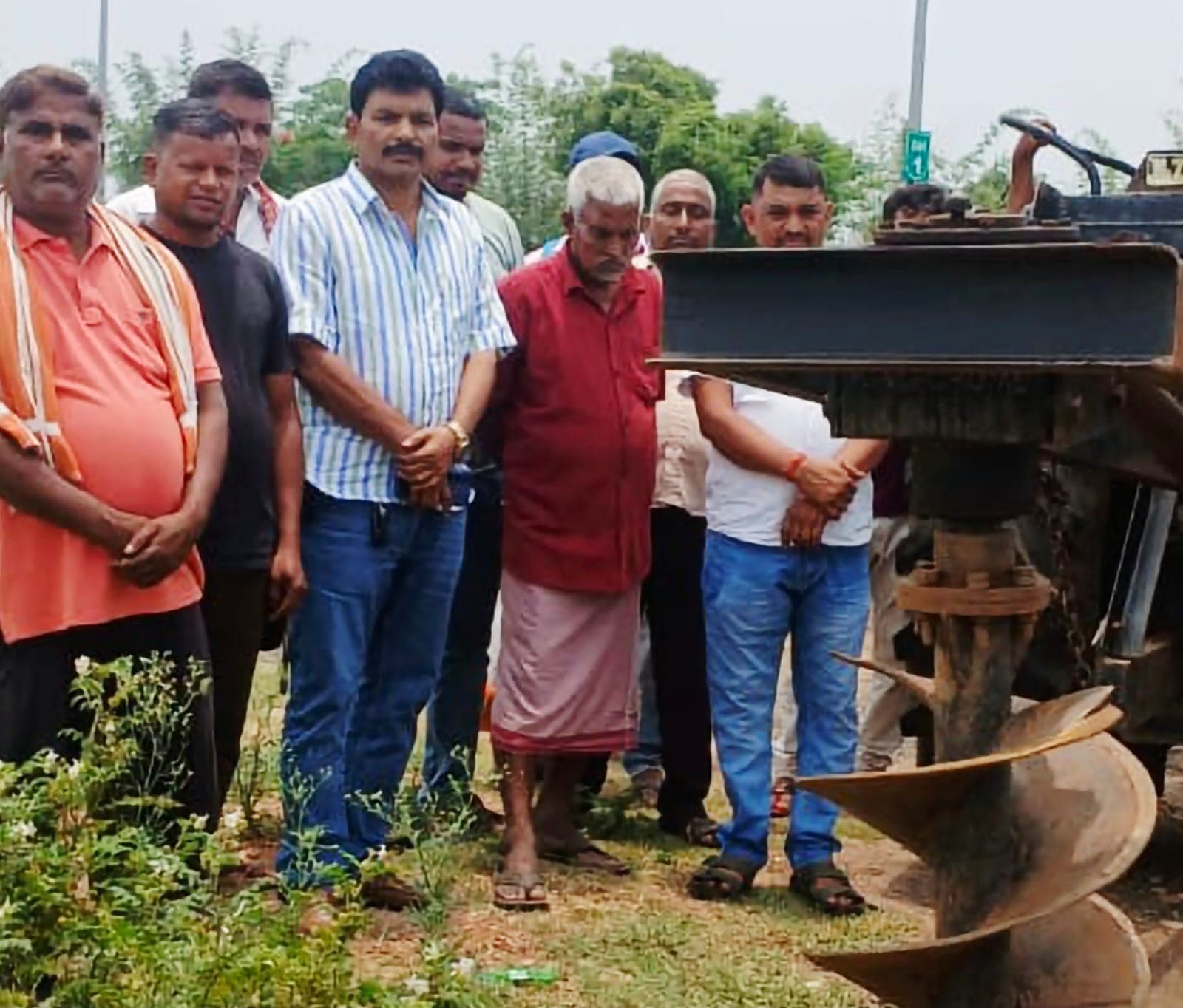 एनएच19 बाईपास पर विद्युतीकरण कार्य शुरू, ग्रामीणों में खुशी की लहर