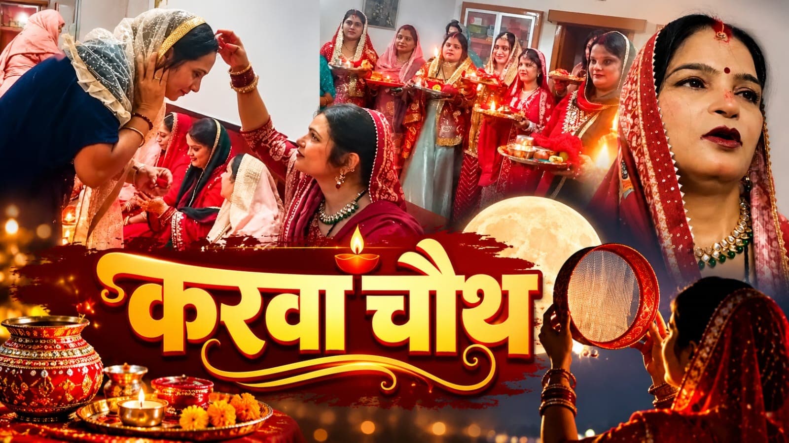 गिरिडीह में धूमधाम से मना करवा चौथ