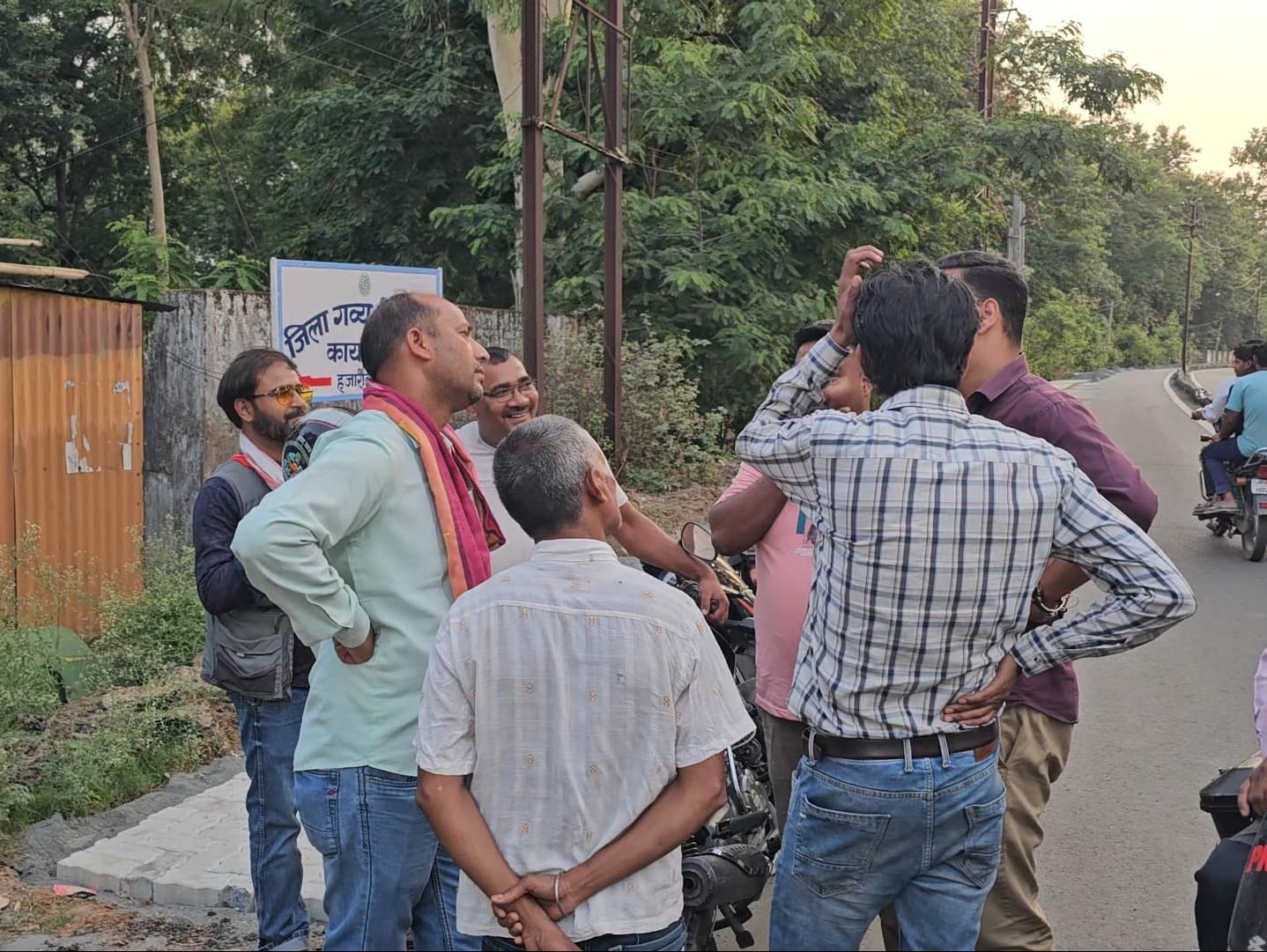 हजारीबाग में दुर्घटनाओं से चर्चित 'मौत की सड़क' पर जल्द लगेगी स्ट्रीट लाइट