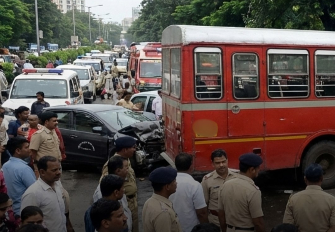 BEST Bus Accident Near Bhandup Railway Station Claims 4 Lives, 9 Injured