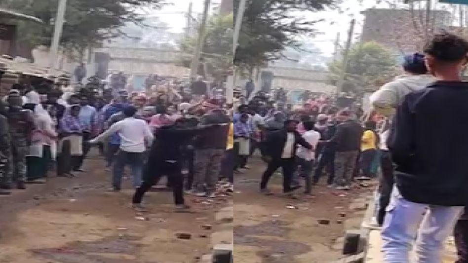 लोहरदगा में सरस्वती पूजा के दौरान बवाल: प्रतिमा भ्रमण के समय दो समुदायों में हिंसक झड़प, तोड़फोड़ से तनाव