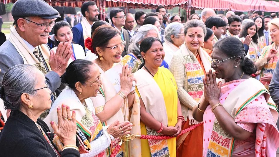 राष्ट्रपति के ‘एट होम’ में मेहमानों ने चखा पूर्वोत्तर के व्यंजनों का स्वाद, खास पारंपरिक स्वागत बना आकर्षण